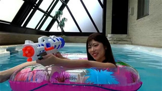 水着姿が可愛すぎるFcup美少女に中出し💋
