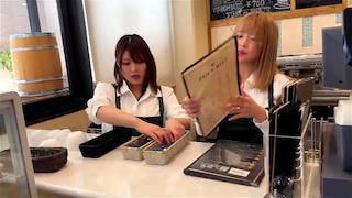 カフェ店員同僚いじめ 強●中出しレ×プ